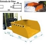 BALDE DE RECOLHA PARA EMPILHADOR ND