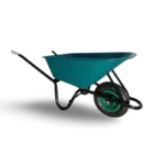 CARRO DE MÃO PU C RODA PNEUMÁTICA AZUL PETROLEO