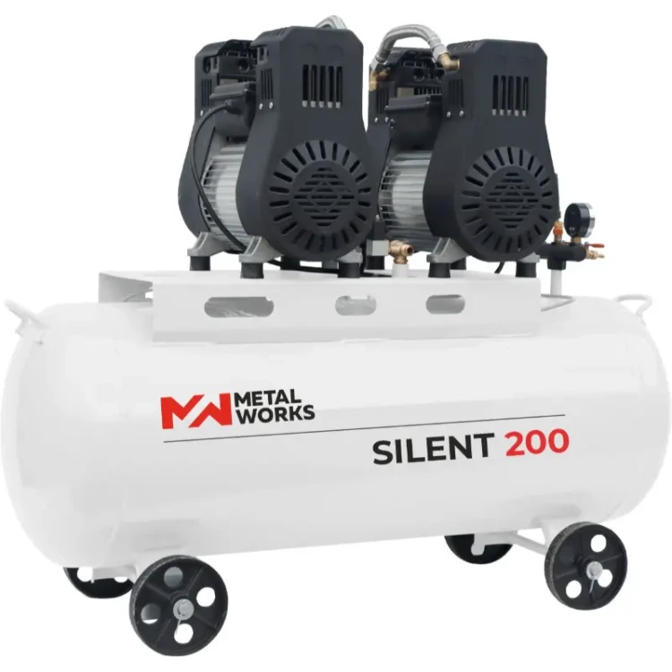 compressor silent 200 sem oleo 200 l obras de metal20chavevertical.com .webp