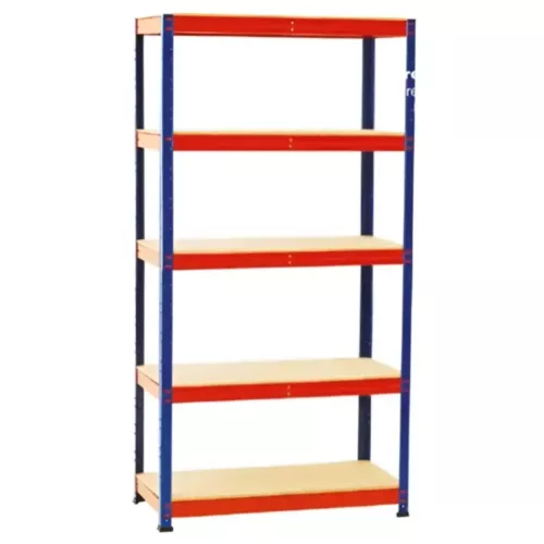 estante com 4 prateleiras em aglomerado laranja azul20chavevertical.com Maquinas20e20ferramentas20profissionais scaled 1.webp