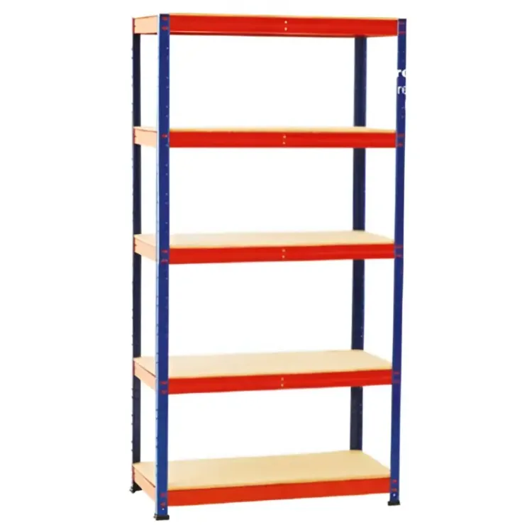 estante com 4 prateleiras em aglomerado laranja azul20chavevertical.com Maquinas20e20ferramentas20profissionais scaled 1.webp