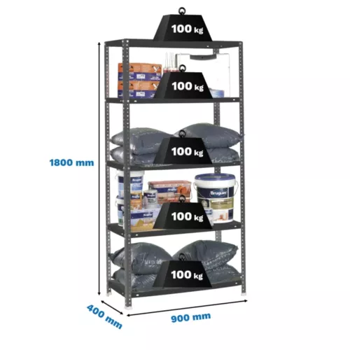 estante comfort 5 400 antracite simon 1.webp