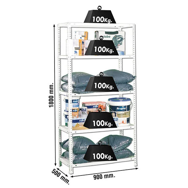 estante comfort 5 500 branco simon 1.webp