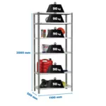 estante comfort superplus 6 500 antracite branco simon.webp