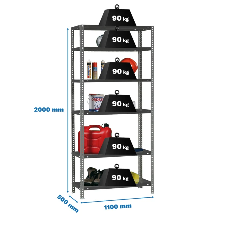 estante comfort superplus 6 500 antracite simon.webp