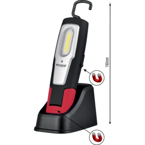 LANTERNA OFICINA LED 600 LM ARTICULADA E RECARREGAVEL DRAKKAR 2 scaled 1.webp
