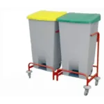 CARRINHO RECICLAGEM 2 CONTENTORES ND scaled 1.webp