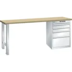 BANCADA DE TRABALHO 27X36E COM 5 GAVETAS CINZA LISTA scaled 1.webp