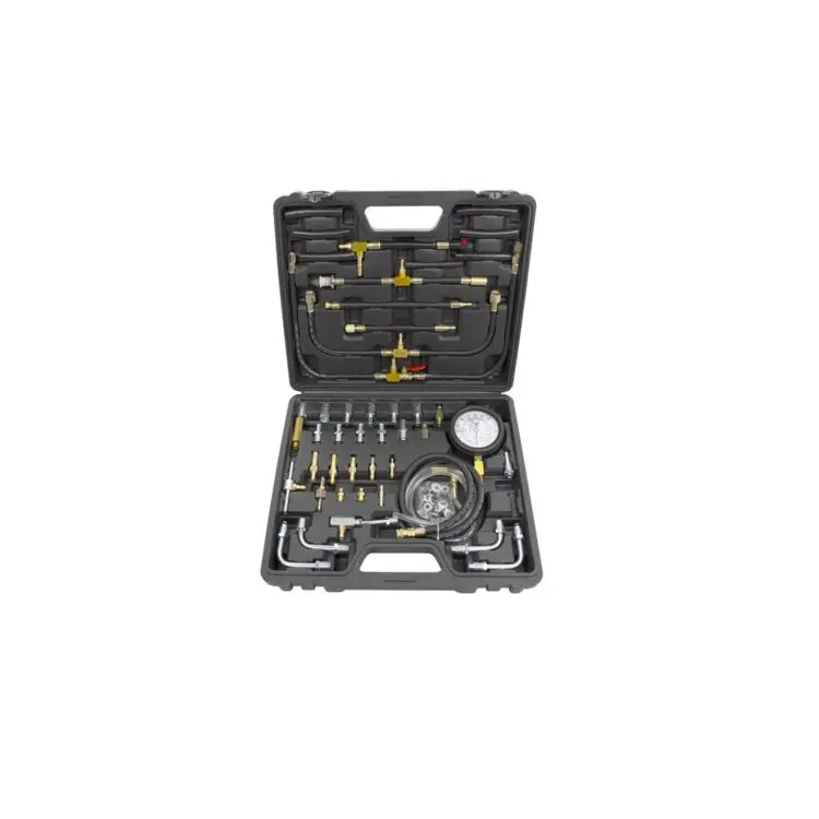 KIT MANOMETRO TESTE INJECÇÃO GASOLINA MONO MULTI KROFTOOLS